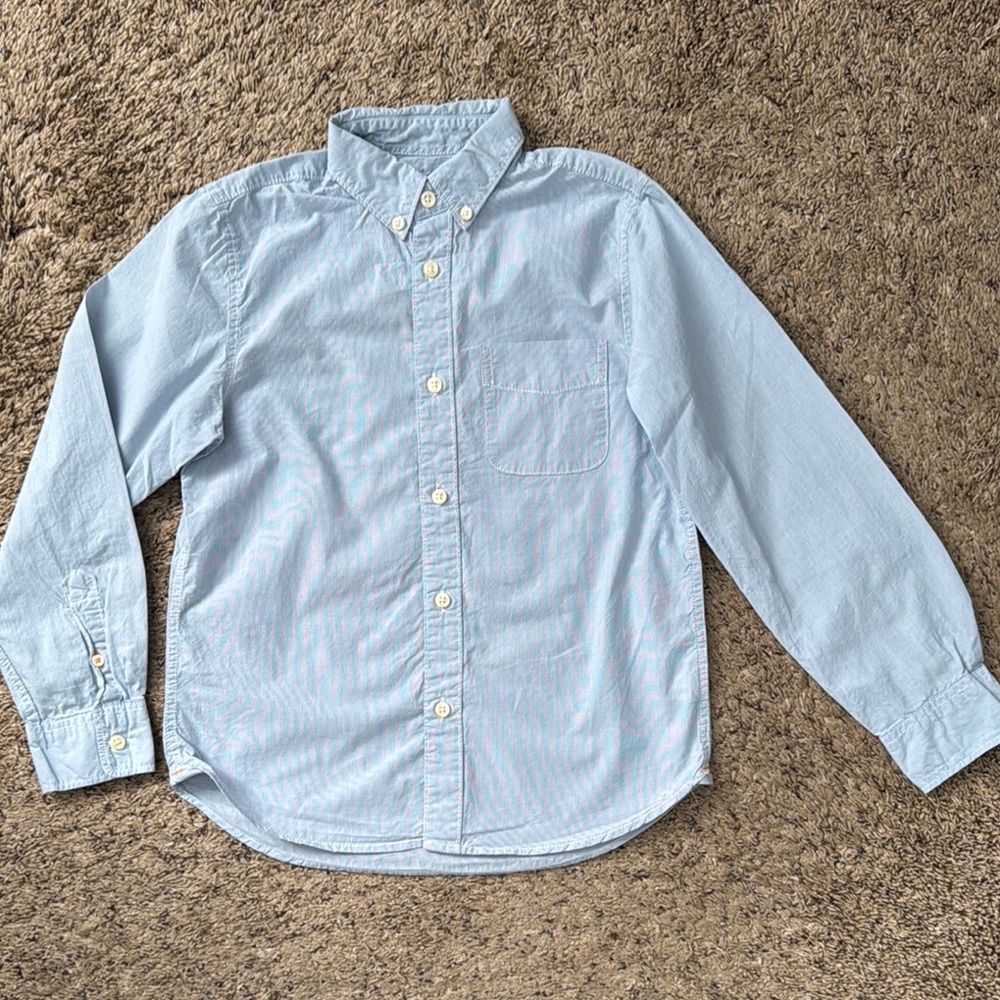 H&M Boys 100% Cotton Dress Shirt Size 9-10Y